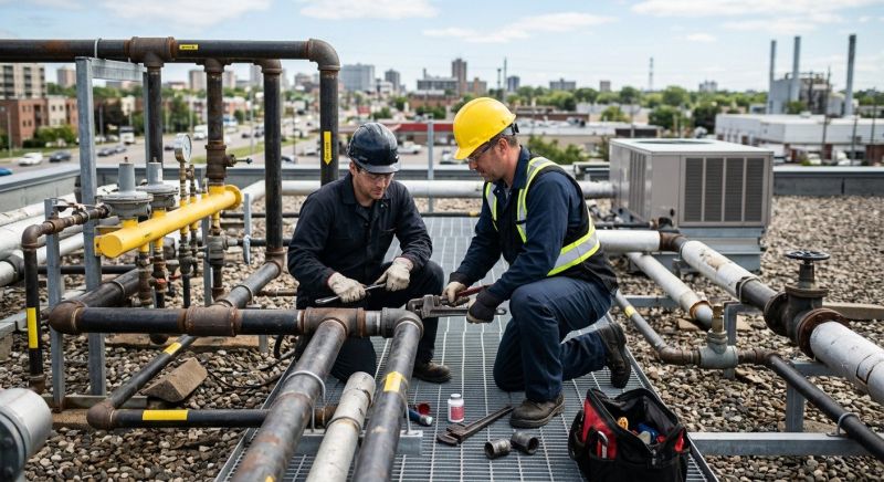 Commercial Gas Installation in Fredericksburg, VA