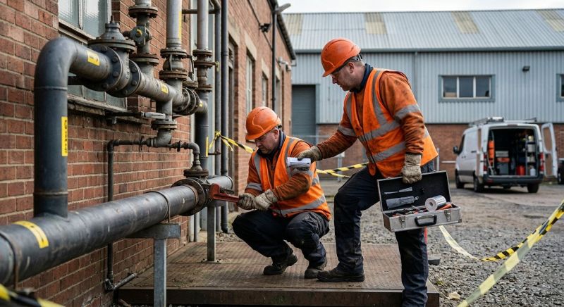 Commercial Gas Line Repair in Fredericksburg, VA