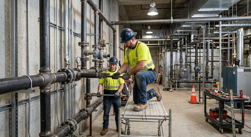 Commercial Gas Plumbing in Fredericksburg, VA
