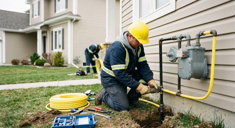 Gas Line Installation in Annapolis, MD
