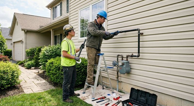 Gas Line Installation in Sacramento, CA