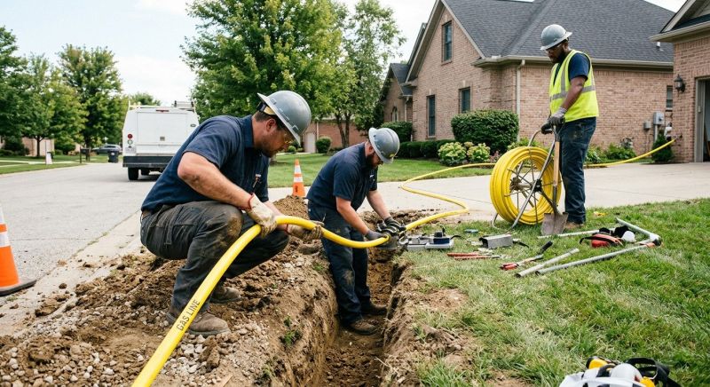 Gas Line Rerouting in Boca Raton, FL