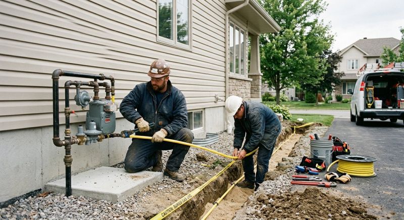 Home Gas Line Installation in Sacramento, CA