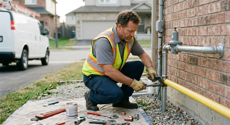 Natural Gas Line Installation in Columbus, OH