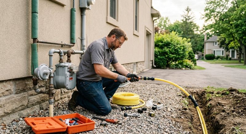 Residential Gas Plumbing in Fredericksburg, VA